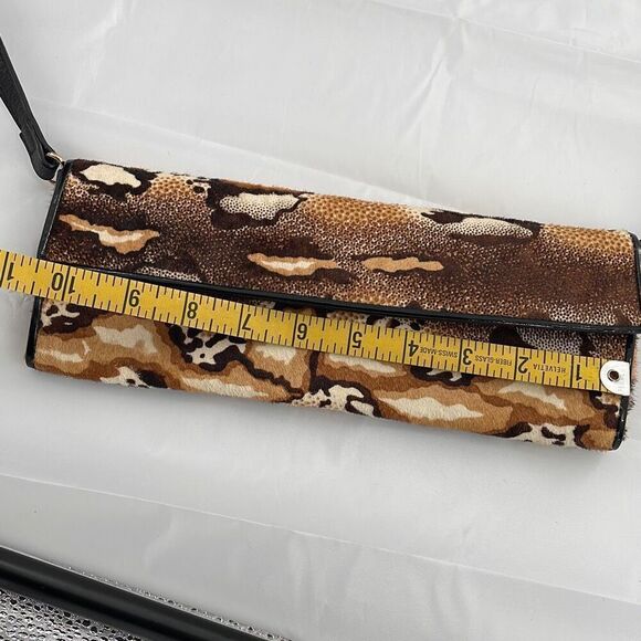 Aldo leather Chetah print crossbody clutch - Picture 10 of 12
